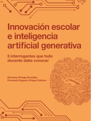 cover image of Innovación escolar  e inteligencia  artificial generativa